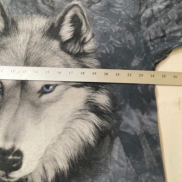 The Mountain Wolf Face Size XXL Graphic T Shirt Tie Dye USA Made - Picture 6 of 8